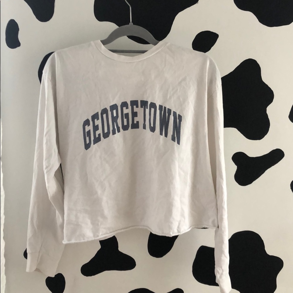 Super cute Brandy Mellville GeorgeTown Cropped t